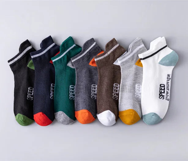 5Pairs Atmungsaktive Baumwolle Sport Strümpfe Männer Bambus Faser Herbst und Winter Männer Socken Schweiß Absorption Deodorant Business Sox