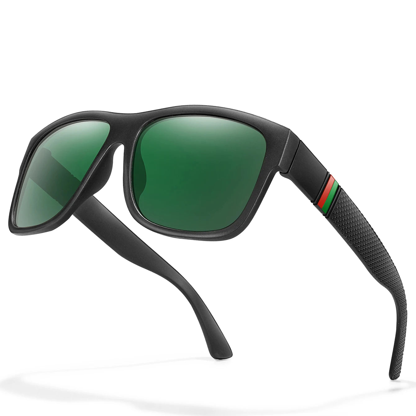 Klassische Männer Platz Polarisierte Angeln Sonnenbrille Im Freien Fahren Radfahren Laufen Brille Vintage Großen Rahmen UV400
