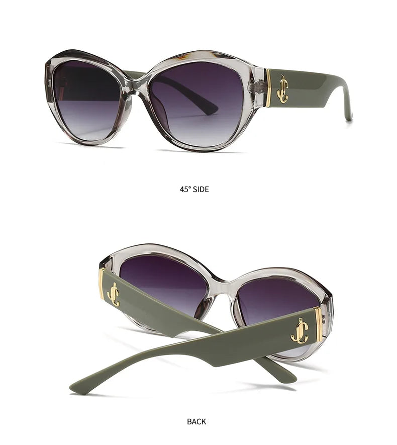 2025 neue Moderne Sonnenbrille Frauen Männer Ins Internet Celebrity Modell Cat Eye Sonnenbrille Weibliche Klassische Goggle Gafas De Sol UV400
