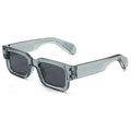 1PC Unisex Retro Quadratische Sonnenbrille Klassischer UV-Schutz Kunststoffrahmen für Outdoor-Reisen Fahren