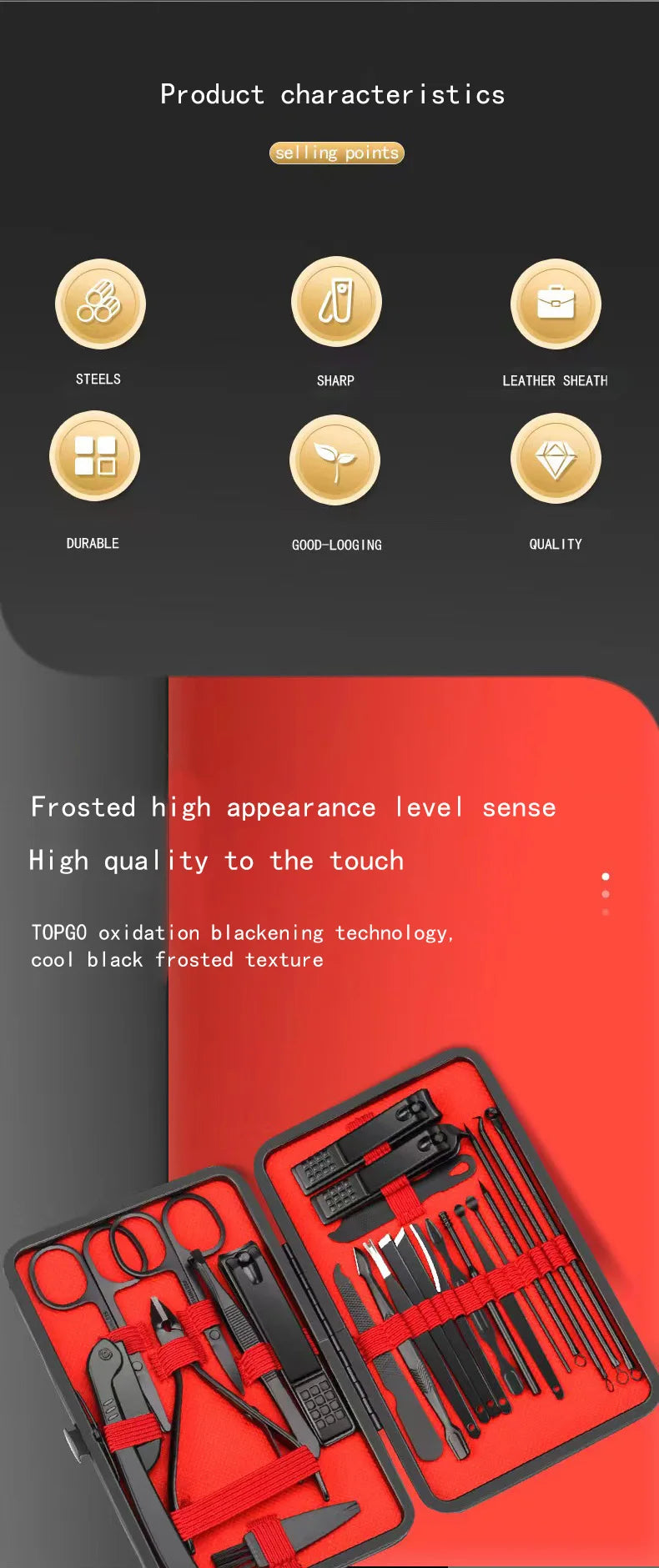 Nagel Clipper Set Set Praktische Schönheit Werkzeuge Nagel Clipper Maniküre Nagel Trimmer Pediküre Messer Ohr Peeling Messer Nagel Maniküre T