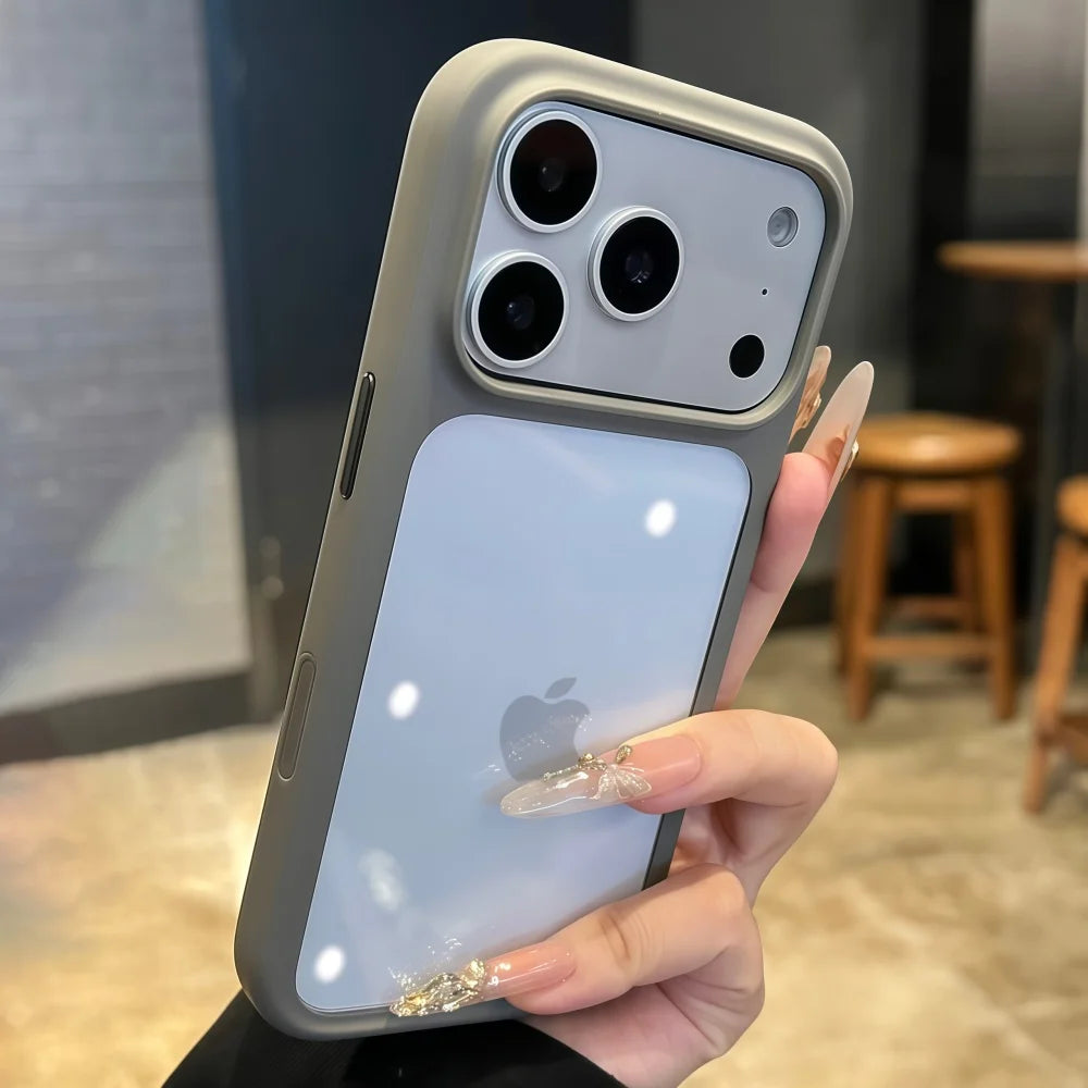 Intelligente Kamera-Touch-Taste, kristallklare Handyhülle für iPhone 17 Pro Max 17 Pro 17 Air, transparente, stoßfeste Abdeckung