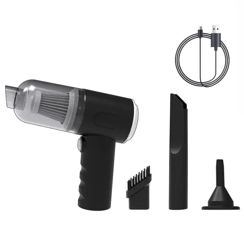9000Pa Drahtlose Auto Staubsauger USB Lade 1200mAh Tragbare Reinigung Gerät Mini Nass und Trocken Staubsauger Haushalt