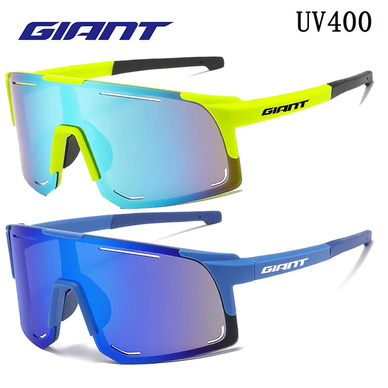 Riesige Fahrrad-Sonnenbrille in professioneller Qualität – UV-Schutz, blendfrei, stoßfest, Outdoor-Sportarten mit Etui