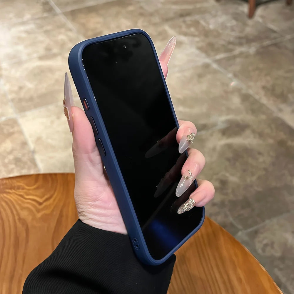 Intelligente Kamera-Touch-Taste, kristallklare Handyhülle für iPhone 17 Pro Max 17 Pro 17 Air, transparente, stoßfeste Abdeckung