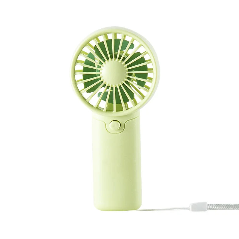 MEET SUN Tragbarer Ventilator, praktischer kreativer kleiner Ventilator, Handventilator, leichter Handventilator mit AA-Batterie, Mini-Ventilator, Luftkühler
