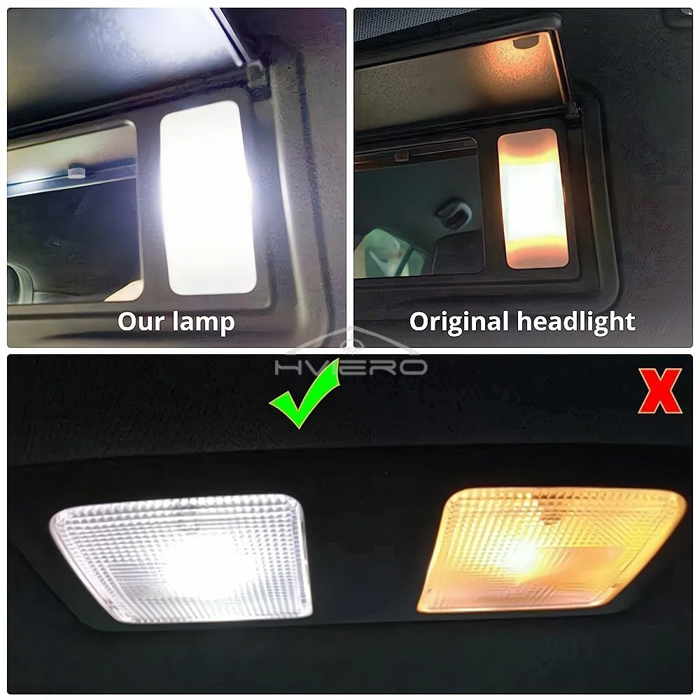10PCS 5050 6Led DC 12v Weiße Led 31mm 36mm 39mm 41mm C5w C10w innen Girlande Dome Gepäck Lampe Lesen Birne Tür Lesen Beleuchtung