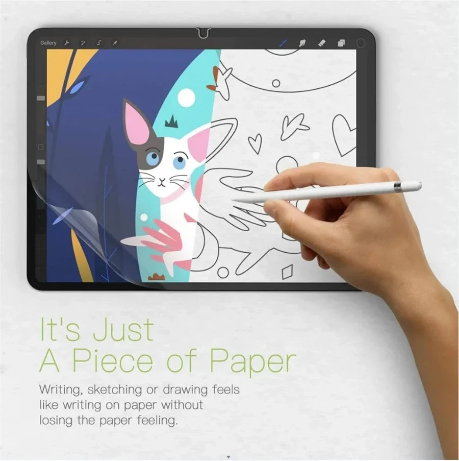 3 Stück Papiergefühl wie Displayschutzfolie für Lenovo Idea Tab Pro 12.7 2025 Film ohne Glas