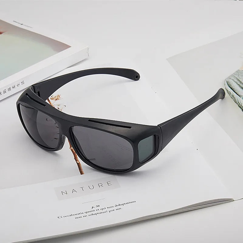 Vintage Sport Sonnenbrille Männer Frauen Angeln Laufen Radfahren Bergsteigen Sport Mann Sonnenbrille Anti-Glare UV400 Gläser