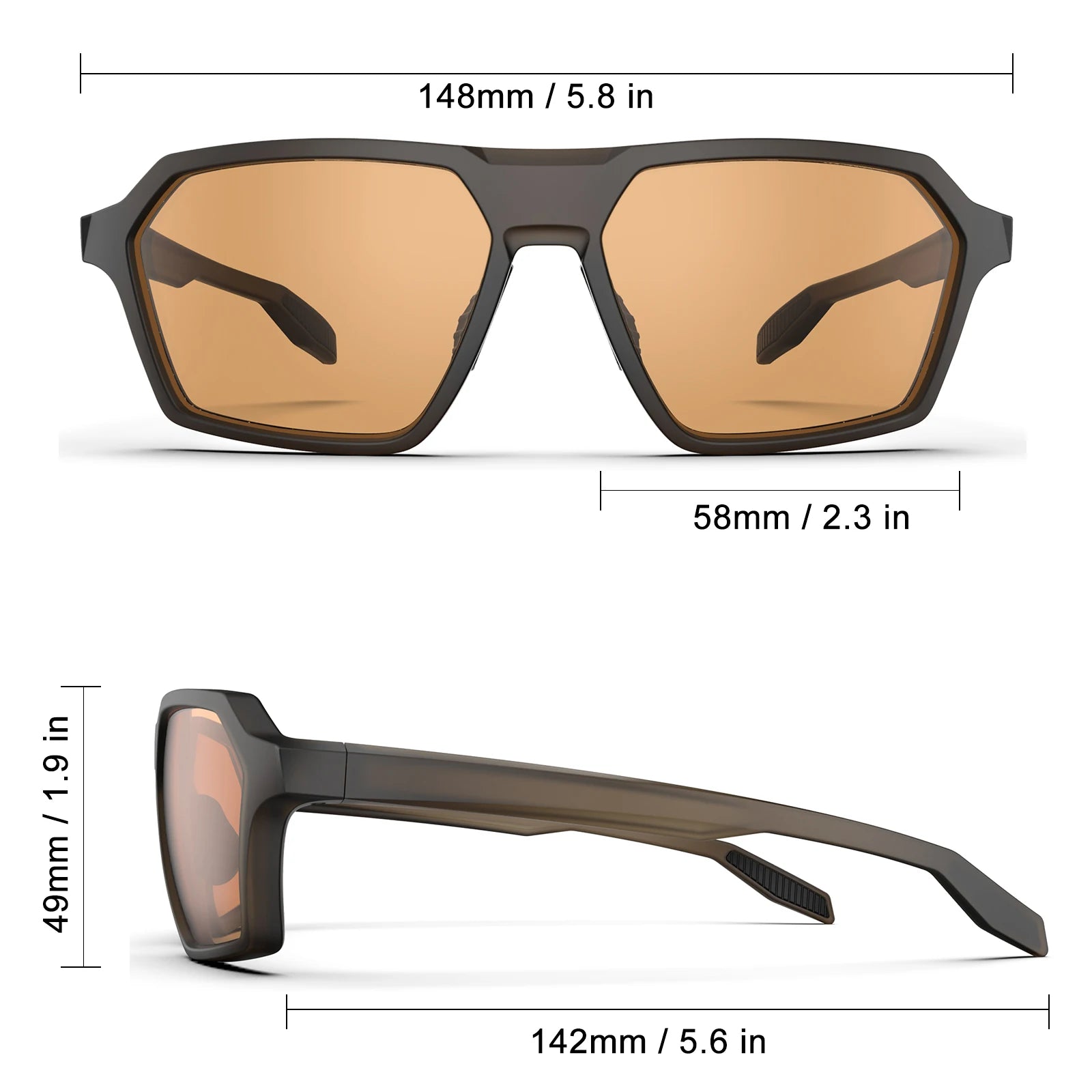 Polarisierte Angeln Sonnenbrille männer Driving Shades Männliche Sonnenbrille Wandern Angeln Klassische Sonnenbrille UV400 Brillen