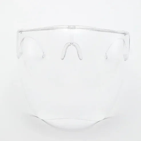 Vollgesichts-Sonnenbrille, Maske für Damen und Herren, schützende Gesichtsschutzbrille, bedeckte kugelförmige Linse, Anti-Spray-Fahrrad-Sonnenbrille