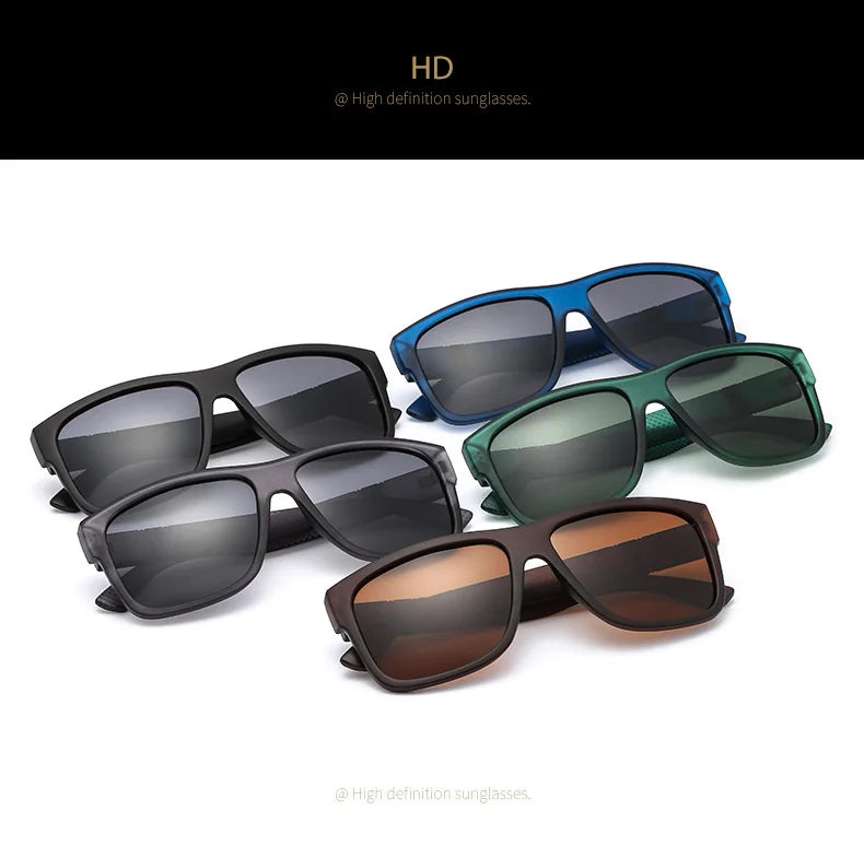 Klassischen Quadratischen Vintage Sonnenbrille Männer Polarisierte Gläser Frauen Retro Fahren Sonnenbrille Mann Luxus Angeln Brillen Oculos Gafas