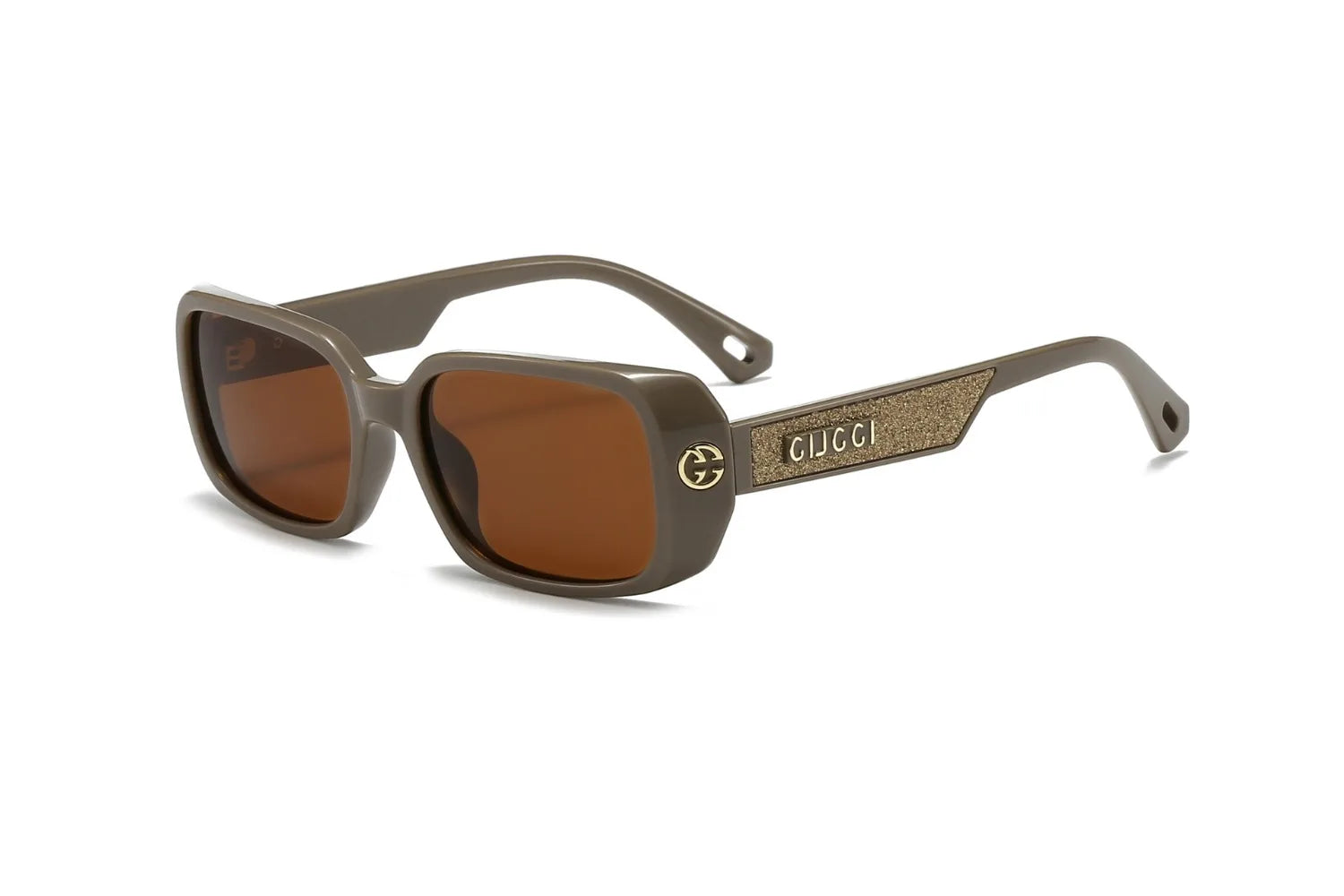 Quadratische, stilvolle Sonnenbrille für Männer und Frauen, UV400, blendfrei, geeignet zum Radfahren, Angeln, Wandern, Fahren, Laufen, Gesichtsformung