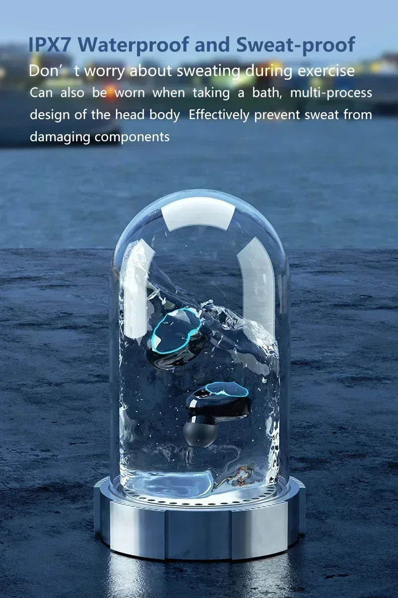 M10 drahtlose kopfhörer bluetooth kopfhörer wasserdichte ohrhörer sport ohrhörer für huawei iphone oppo xiaomi tws musik headset