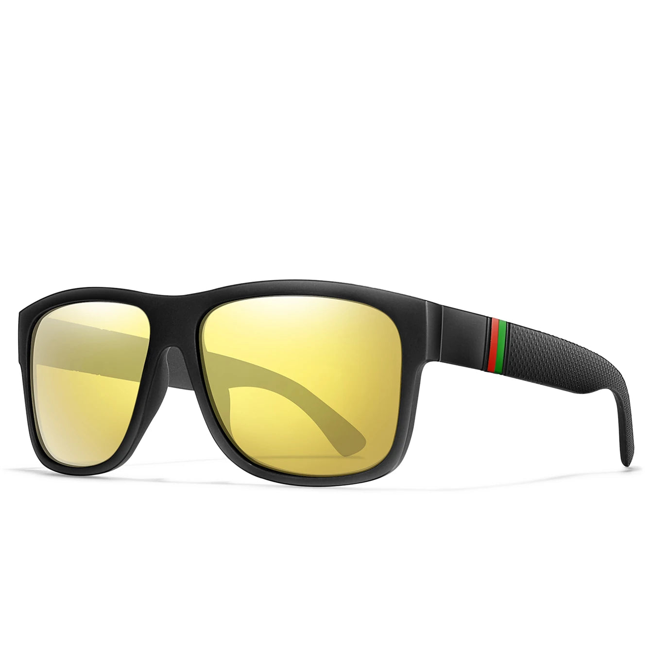 Klassische Männer Platz Polarisierte Angeln Sonnenbrille Im Freien Fahren Radfahren Laufen Brille Vintage Großen Rahmen UV400