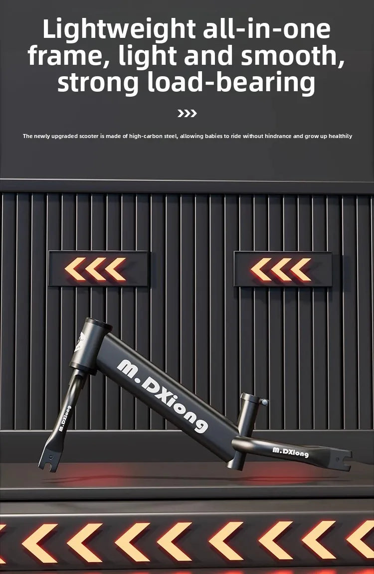 Kinder-Laufrad ohne Pedale, zweirädriger Roller, Fahrrad, Rutsche, Spielzeug, Yo-Yo-Fahrrad