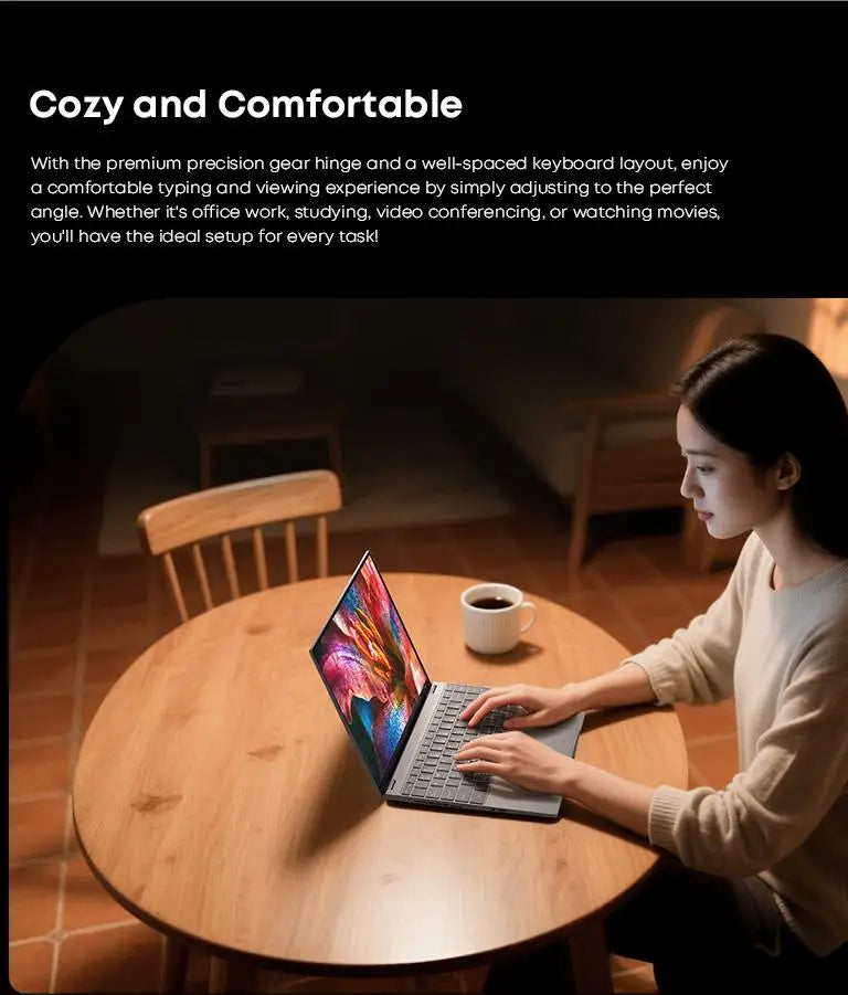 CHUWI FreeBook Tablet Laptop 2-in-1 Intel N150 13,5'' FHD Touchscreen 16 GB LPDDR5 RAM 512 GB SSD WIFI6 BT5.2 Windows 11 Notebook