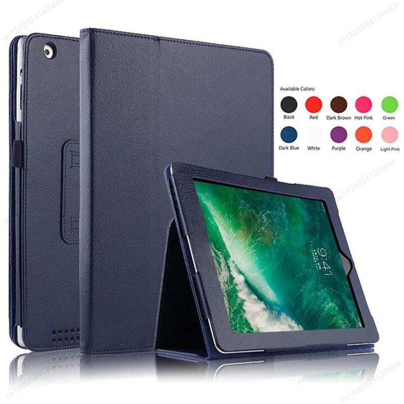 Für iPad 2 3 4 Fall PU Leder Tablet Abdeckung für iPad 9,7 6th 10,2 8th 9th 11th 2025 Air 11 2 3 4th 5th 10,9 Pro 11 Funda Capa