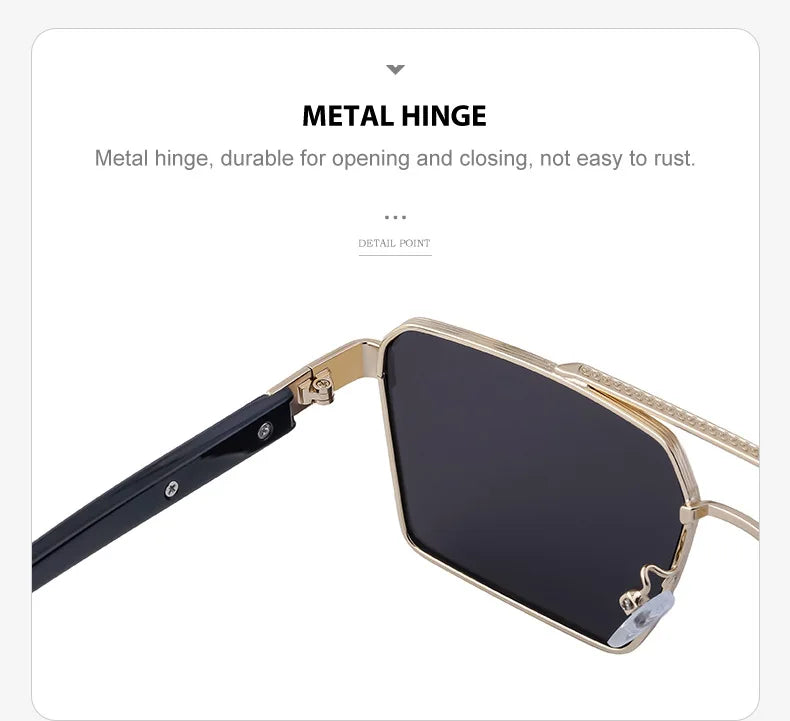 2023 quadratische Sonnenbrille für Männer Luxus Sonnenbrille Frauen trend ige Vintage Mode Brille Sonne Gafas de Sol Hombre Lünette Soleil Femme