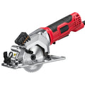 Kreissäge Mini-Kreissäge mit Laserblättern zum Schneiden von Holz-PVC-Rohren 580 W 115 mm Mini-Kreissäge 24 und 48 Zähne Klingenführung
