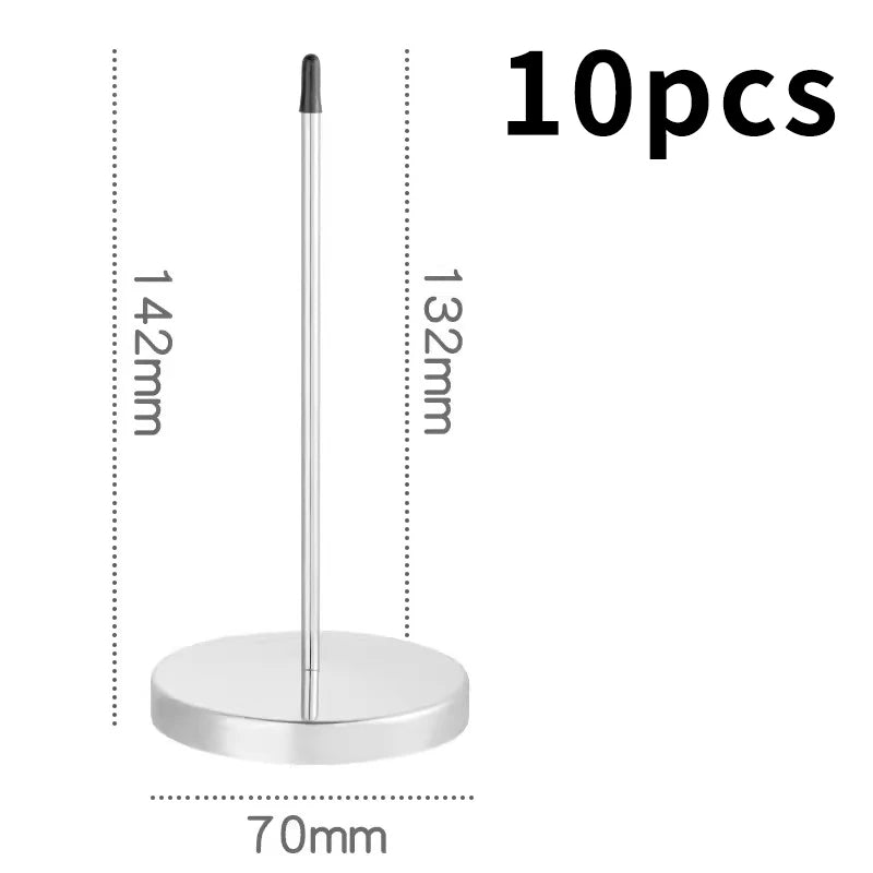 Bill Fork Desk Receipt Memo Holder Ticket Paper Summons Fork Spike Stick for Restaurant Kitchen Check Spindle Ticket Stabber
