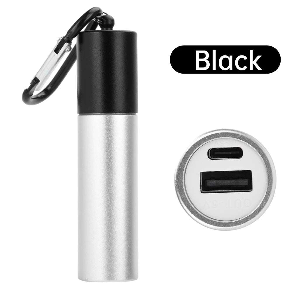 18650/21700 Batteriekasten, 5 V, 2 A, schnelles Aufladen, mobile Stromversorgungskits, Powerbank-Gehäuse, kein Löten, Typ-C-Anschluss
