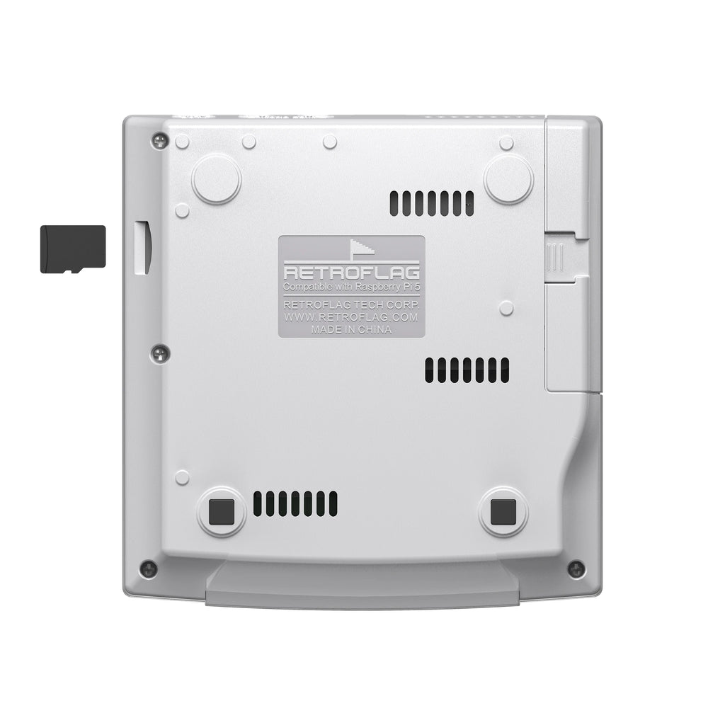 RetroFlag Dream Case für Raspberry Pi5, SD-Kartensteckplatz, USB, LAN und verbesserte HDMI-Anschlüsse, verbessertes Kühlsystem und anpassbar
