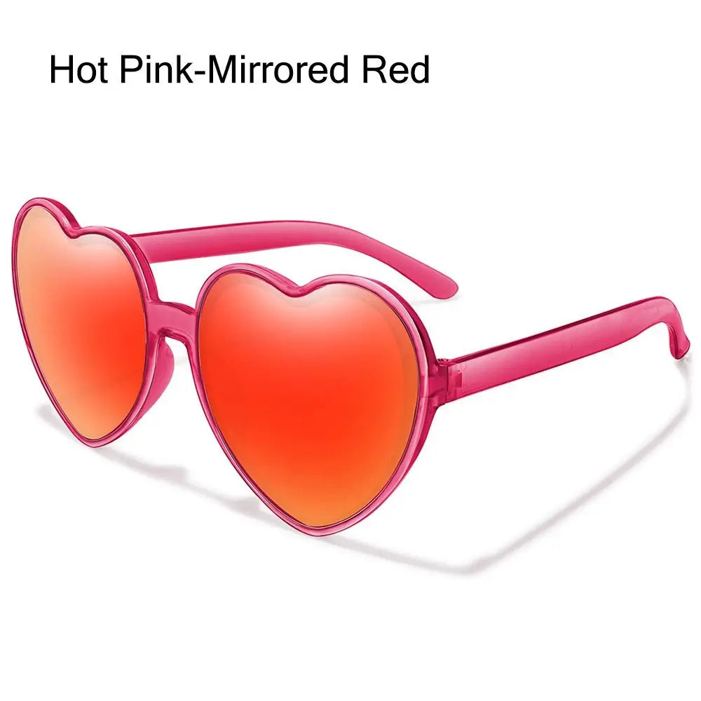 Herz Sonnenbrille für Frauen Männer Randlose Gradienten Sonnenbrille UV400 Weibliche Sommer Shades Luxus Marke Design Damen Brillen 2025