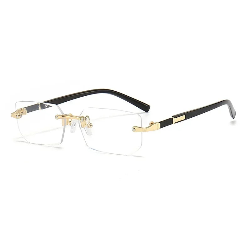 Mode High Definition Sonnenbrille Männer Damen Blau Licht Blockieren Augenschutz Brillen Randlose Quadratische Rahmen Brillen Goggle
