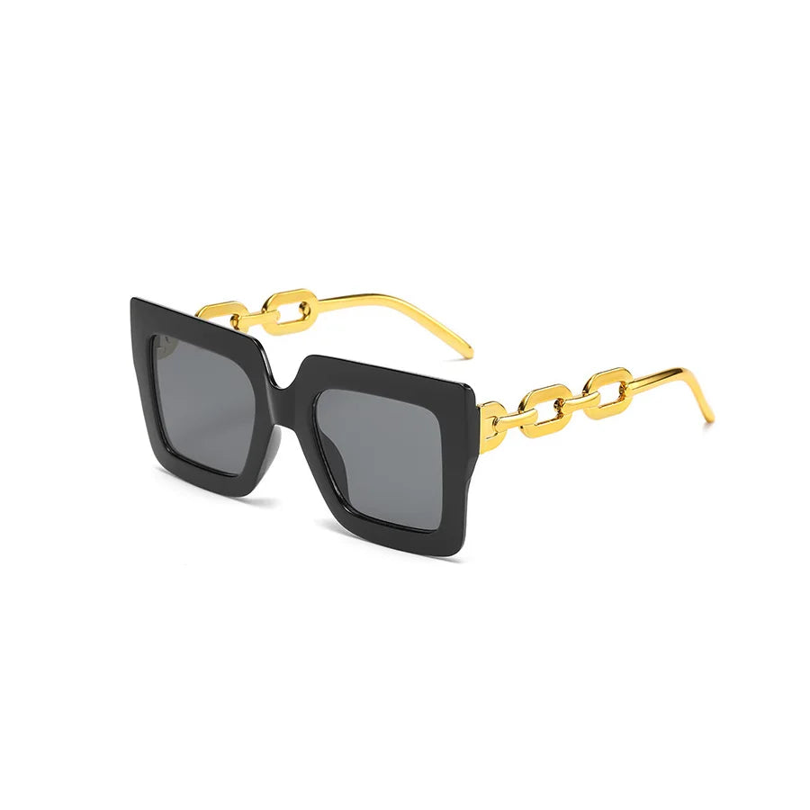 3PCS Mode Großen Rahmen Sommer Dekoration frauen Sonnenbrille retro Stil Outdoor Reise Gläser