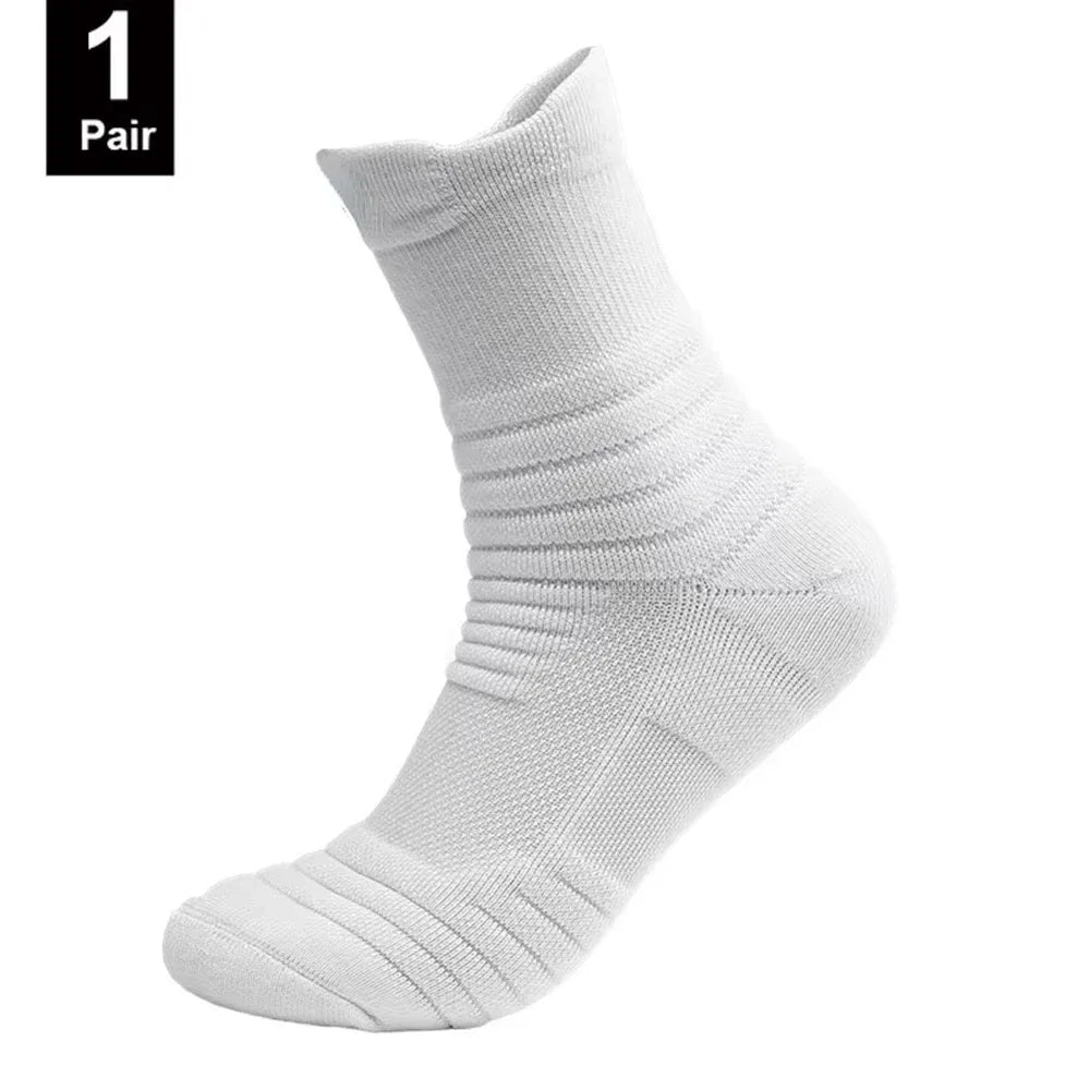 1/3 Pairs Anti-slip Fußball Socken Männer Baumwolle Socke Kurze Lange Röhre Fußball Basketball Sport Socken Atmungsaktive Deodorous socke 39-45