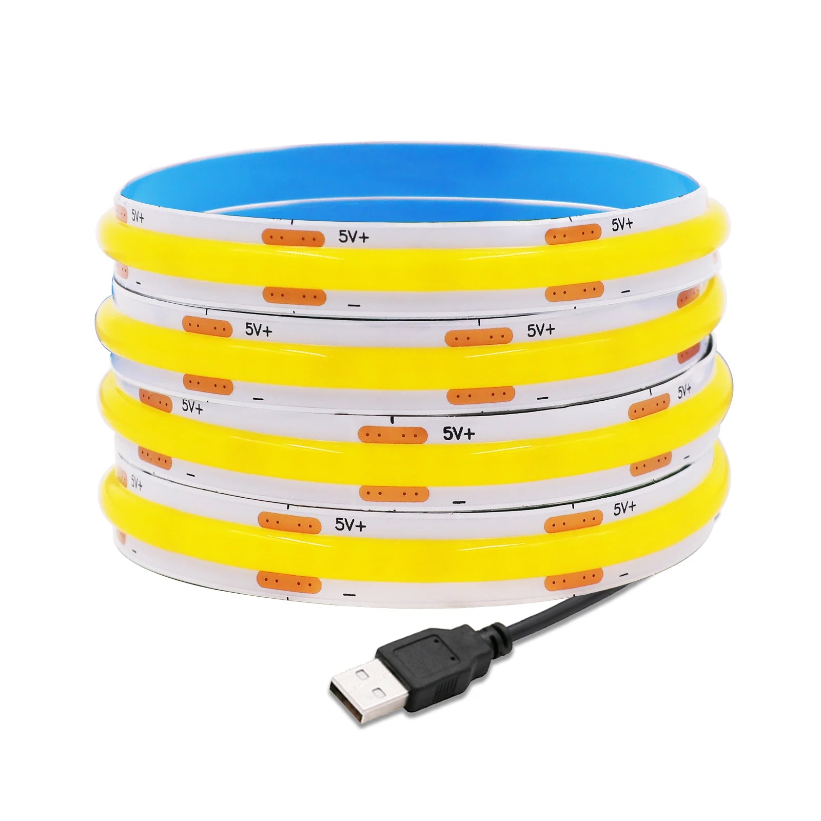 Neue 5V LED COB Licht Streifen Dimmbar Mit Touch Sensor/EIN OFF Schalter USB Flexible LED Band Weihnachten TV Hintergrundbeleuchtung Klebeband