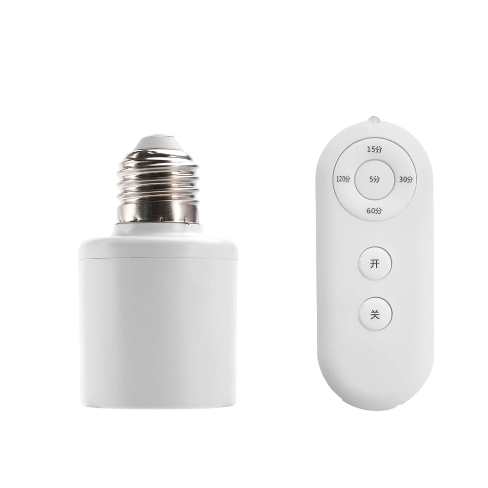 AC110-240V Intelligente E27-Lampensockel-Fernbedienung/5,8 G Radar Sensing-Lampenfassungskonverter für LED/Energiesparend/Glühlampe