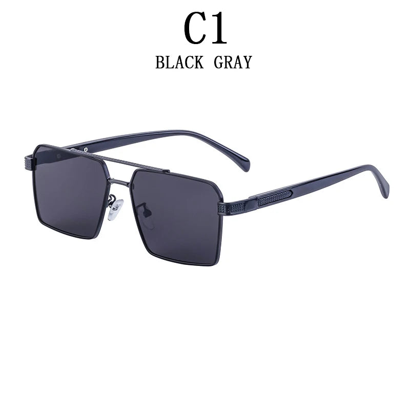 2023 quadratische Sonnenbrille für Männer Luxus Sonnenbrille Frauen trend ige Vintage Mode Brille Sonne Gafas de Sol Hombre Lünette Soleil Femme