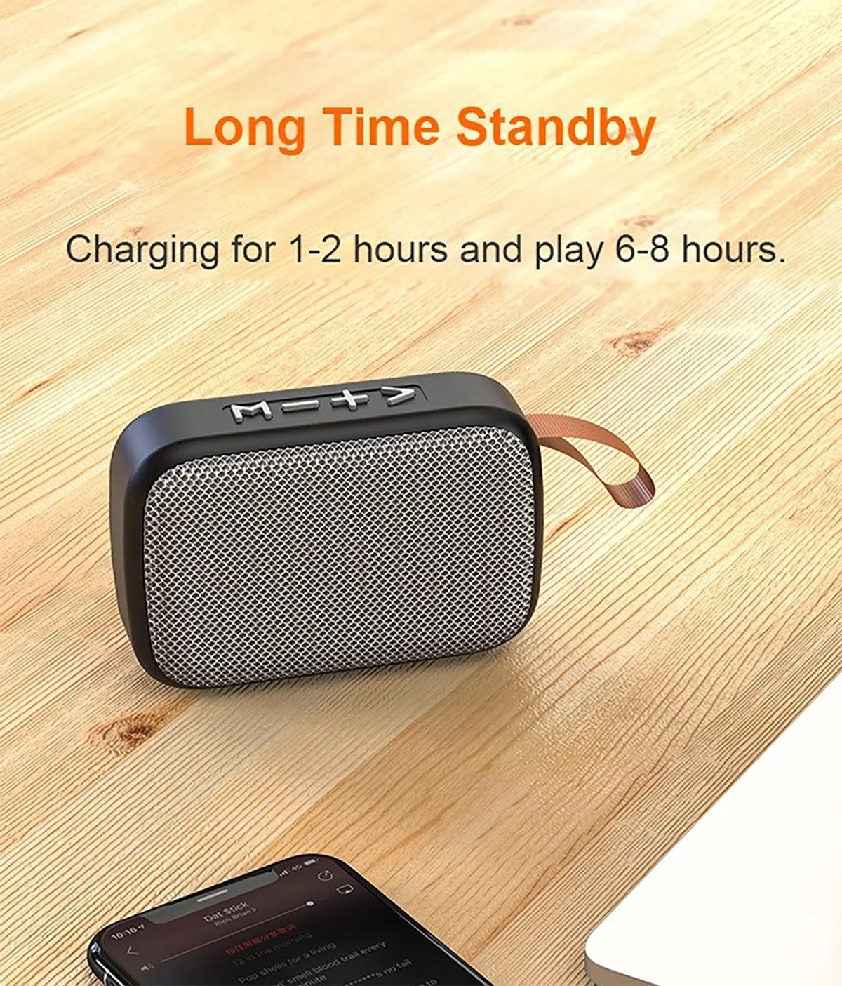 Tragbare drahtlose Soundbar 500 mAh Akku Bluetooth 5.0 Outdoor Indoor Sport HIFI Maßgeschneiderte hochwertige Lautsprecher Soundbar