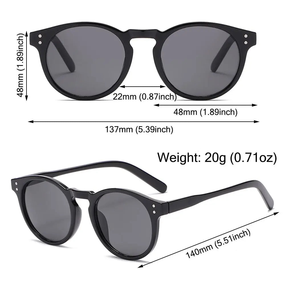 Schwarze Sonnenbrille Mode Sonne UV400 Schutzbrille Retro Brillen Reisen
