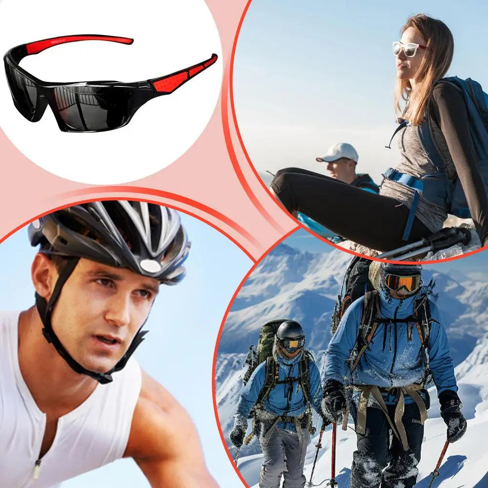 Angel-Sonnenbrille für Herren, UV-Sonnenbrille, polarisierte Brille für Herren, bequeme, leichte Sportbrille zum Fahren