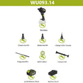 WORX 20 V bürstenlose Lithium-Batterie-Staubpistole WU093 Staubsammlergebläse (ohne Akku und Ladegerät)