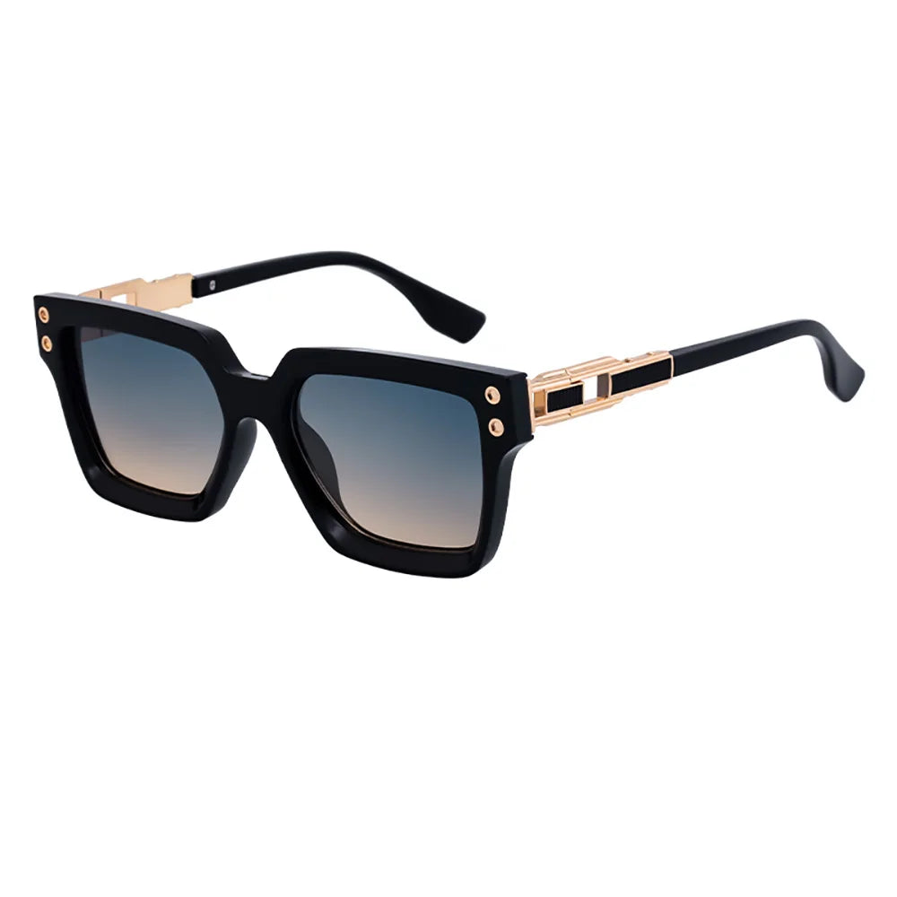 Luxus Vintage 2025 Design Quadratische Sonnenbrille Für Männer Mode Übergroßen Anti-Reflektierende UV400 Driving Shades Frauen Brillen