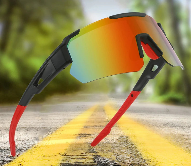 Sonnenbrille für Männer Sport Fahrrad Brille Fahrrad Mountainbike Wandern Camping Golf UV-Schutzbrille Frauen Baseball