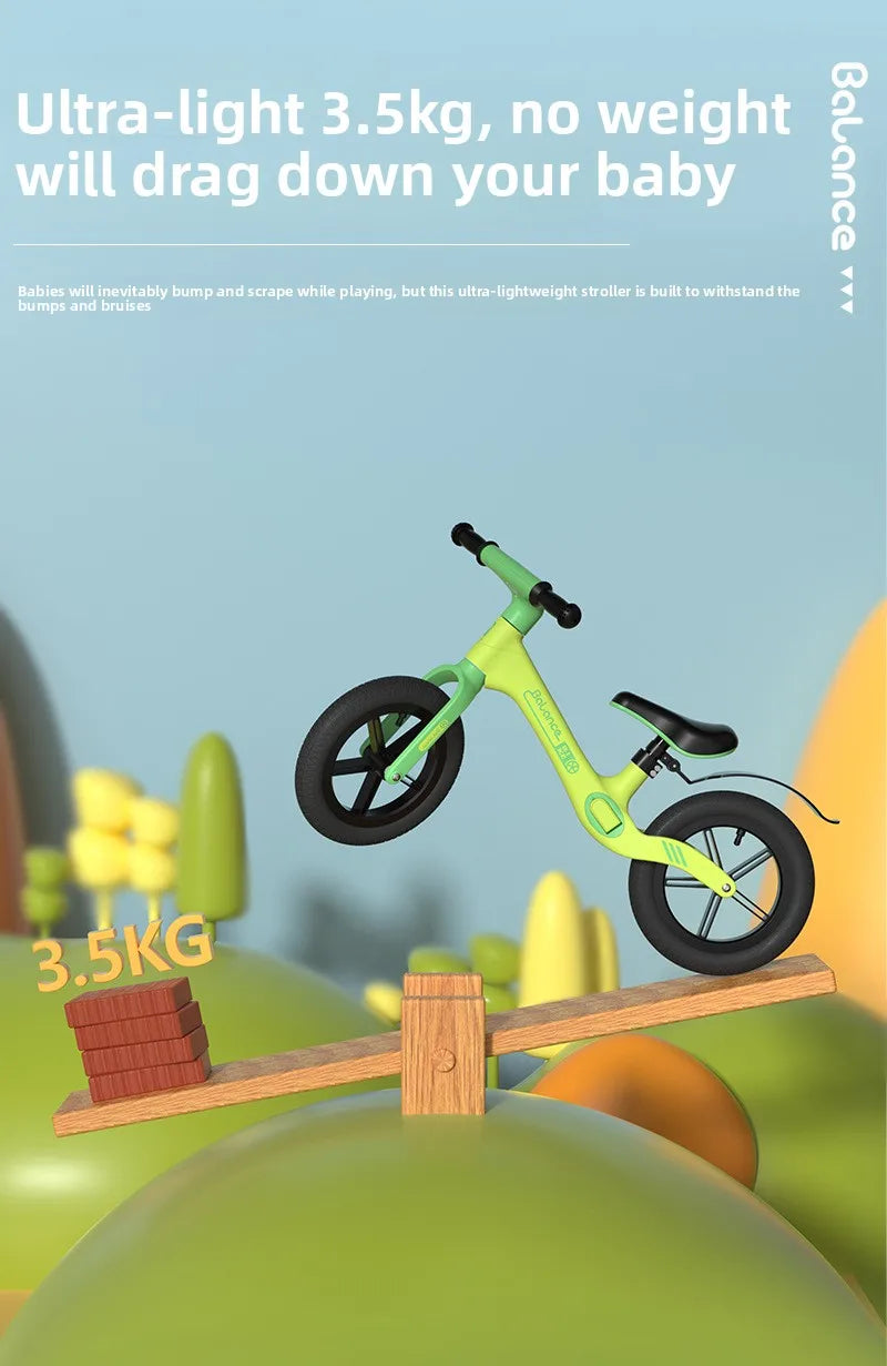 Laufrad für Kinder ohne Pedale, Schiebefahrrad für Babys, Schiebefahrrad für Kinder, Fahrrad