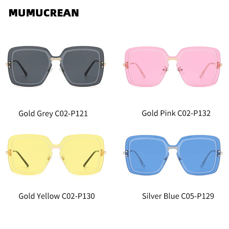 Fashion Street Shot Sonnenbrille im neuen Stil, Outdoor-Sonnenschutz, großer Rahmen, Unisex-Brille für einen trendigen Look