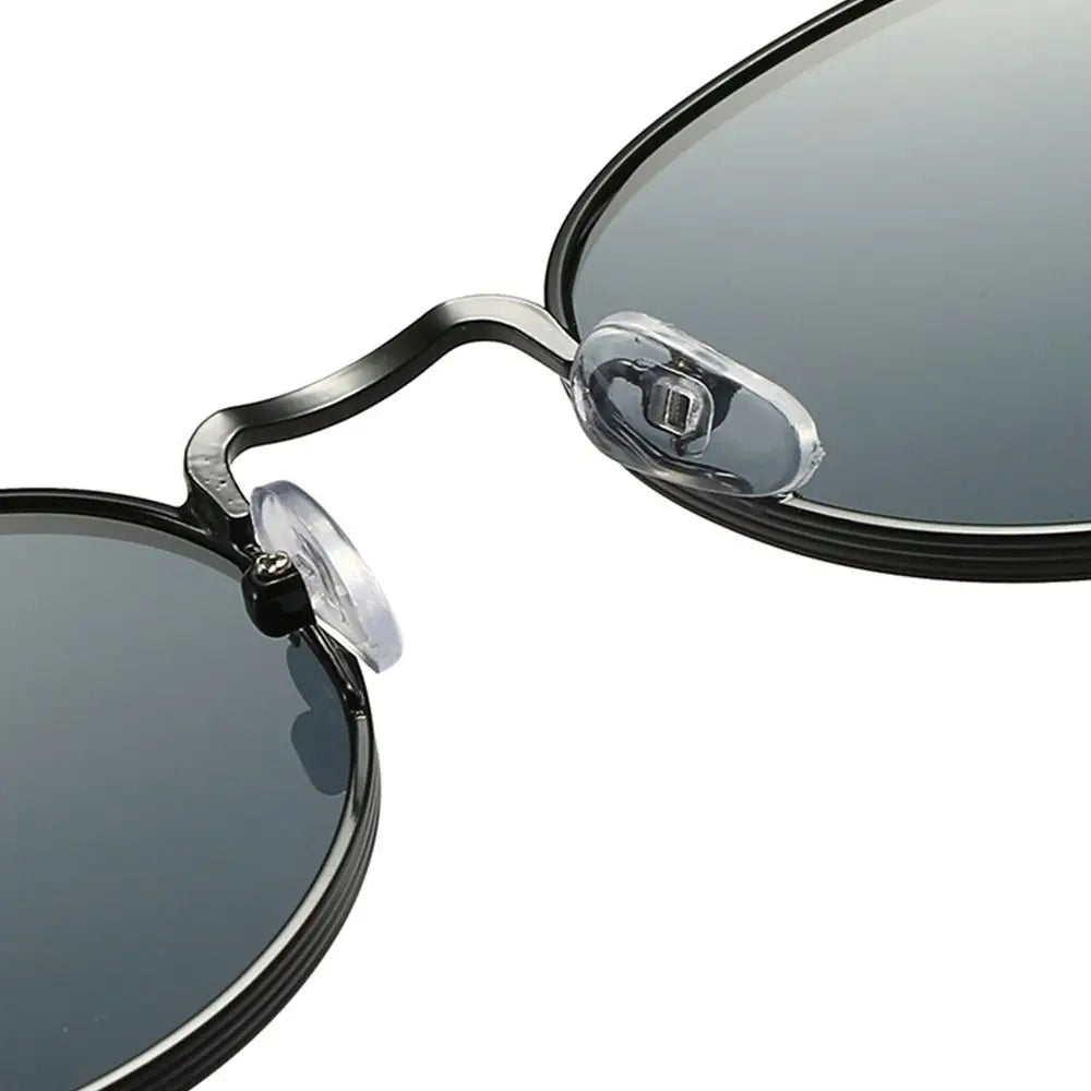 Kreis Runde Sonnenbrille Mode Vintage Sommer Metallrahmen Sonnenbrille UV-Schutz Retro Shades für Damen Herren