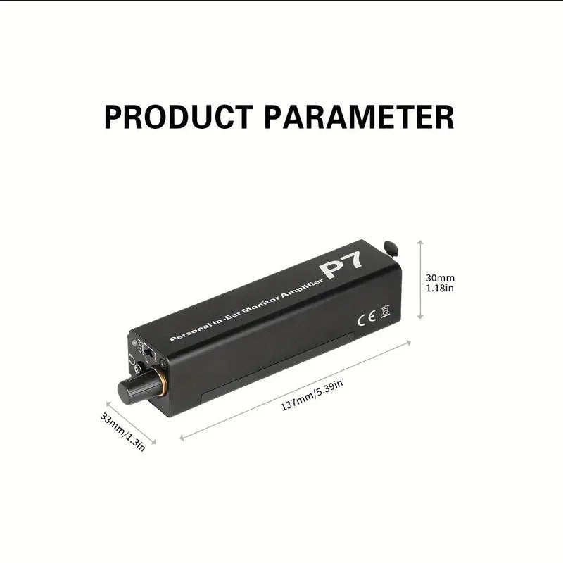 P7 IEM Ultrakompakter persönlicher In-Ear-Monitorverstärker P2