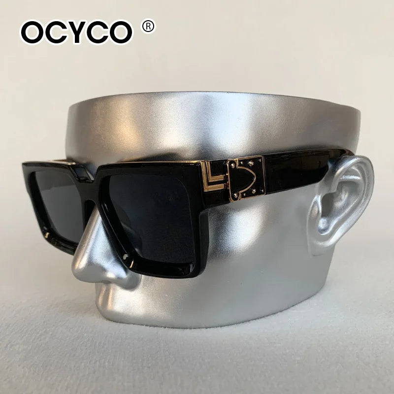 Klassische Quadratische Sonnenbrille Männer Frauen Luxus Marke Designer Brillen Luxus Retro Hohe Qualität Shades Brillen UV400