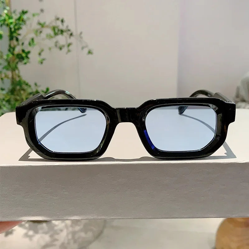 Neue Herren Vintage Rechteckige Sonnenbrille Mode Retro Sonnenbrillen Luxus Markendesign Brillen UV400 Eyewear Damen Schutzbrillen