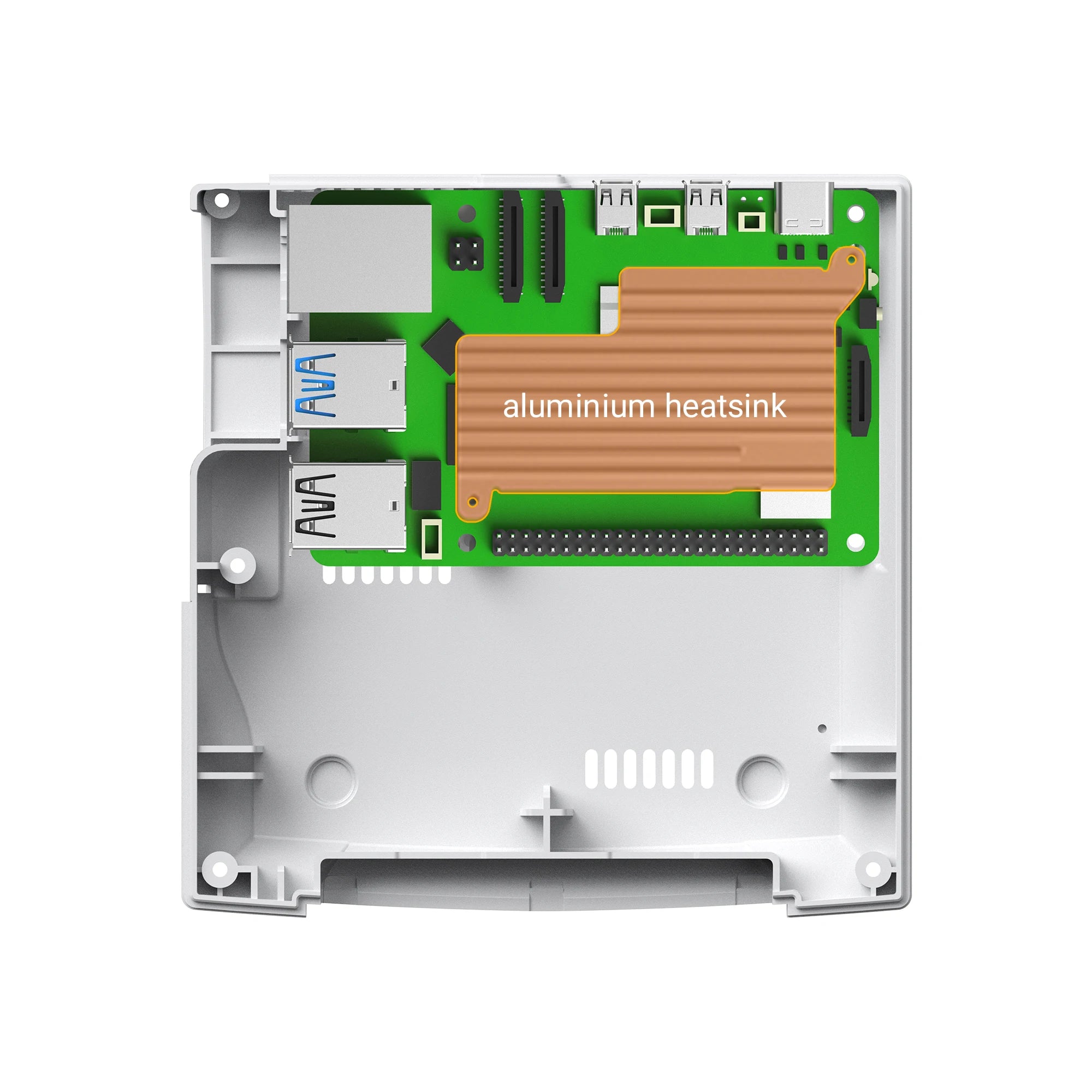 RetroFlag Dream Case für Raspberry Pi5, SD-Kartensteckplatz, USB, LAN und verbesserte HDMI-Anschlüsse, verbessertes Kühlsystem und anpassbar