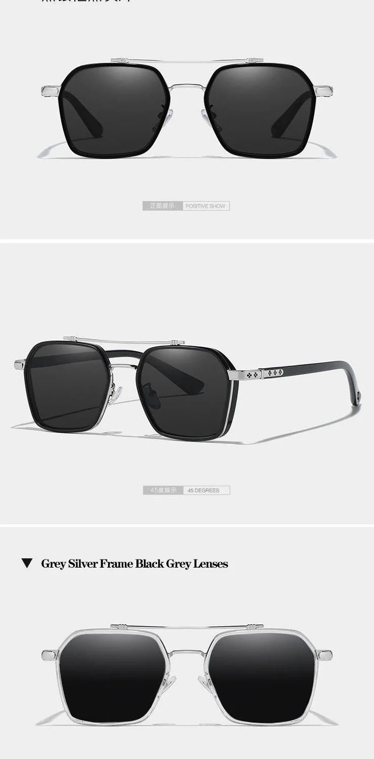 Polarisierte HD-Sonnenbrille für Männer und Frauen, Anti-UV-Angeln, Fahren, Bergsteigen, Brillen, Outdoor-Sport, langlebig