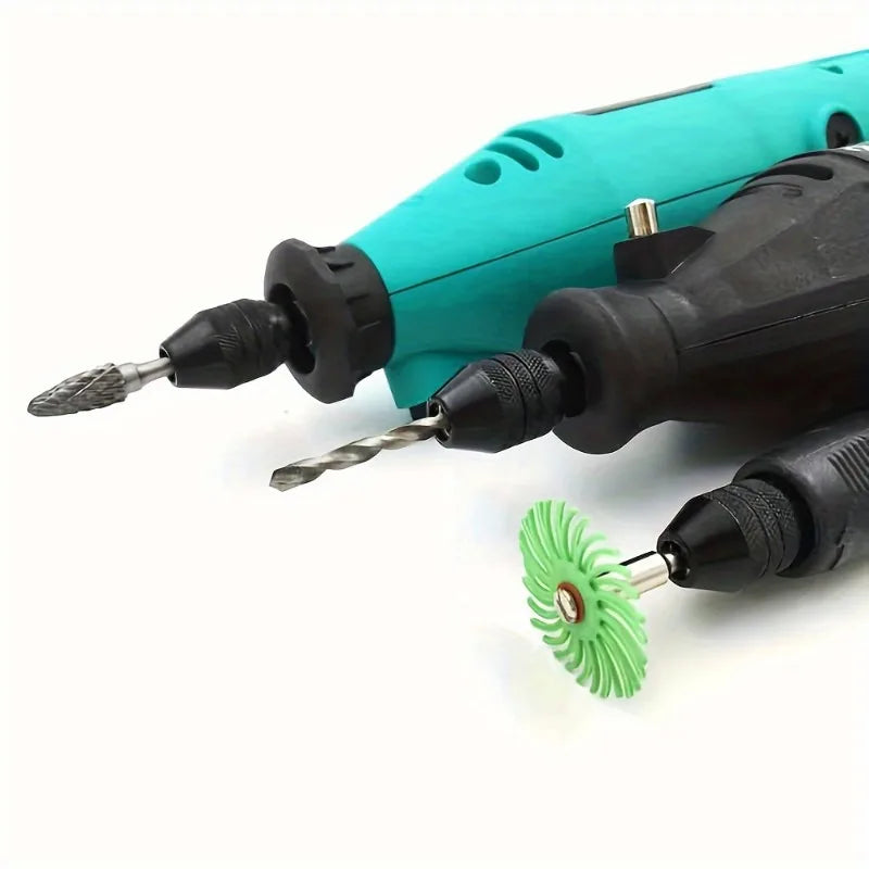 Schnellwechselndes Bohrfutter-Set mit Sechskantschaft und rundem Griff – vielseitiger elektrischer Schleifer-Bohrer-Adapter für Heimwerker