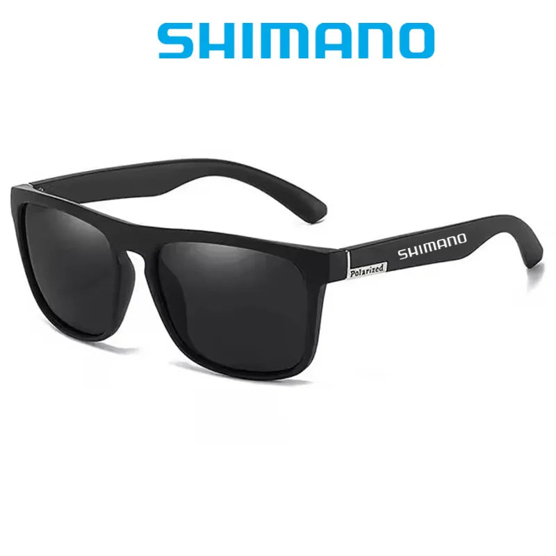 Klassische quadratische polarisierte Unisex-Outdoor-Sport-Sonnenbrille zum Angeln, Jagen, Radfahren, Fahren, Bergsteigen, UV400, blendfrei